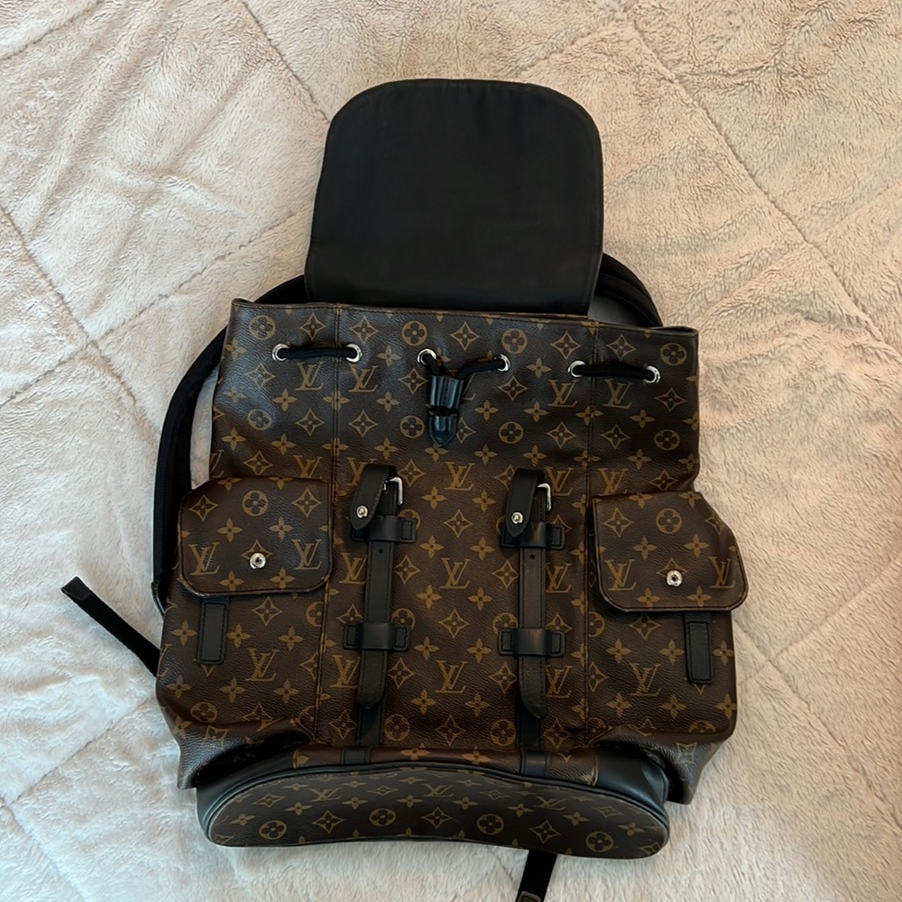 Louis Vuitton backpack Christopher monogram for men’s